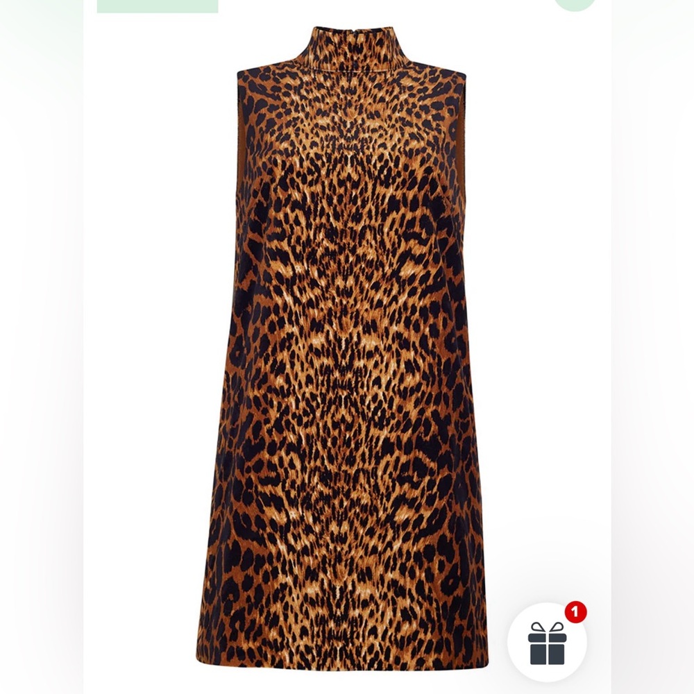 Cara Cara Animal Print Mini Dress